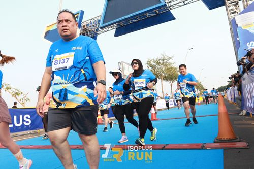 Race photo from ISOPlus Run 2024 Jakarta