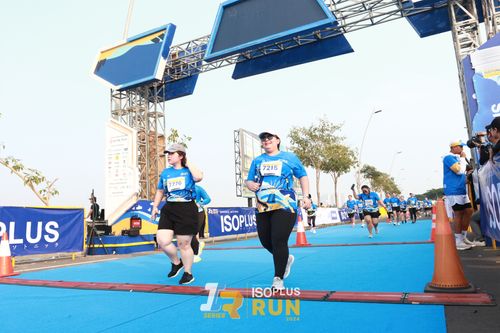 Race photo from ISOPlus Run 2024 Jakarta