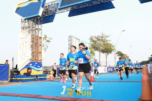 Race photo from ISOPlus Run 2024 Jakarta