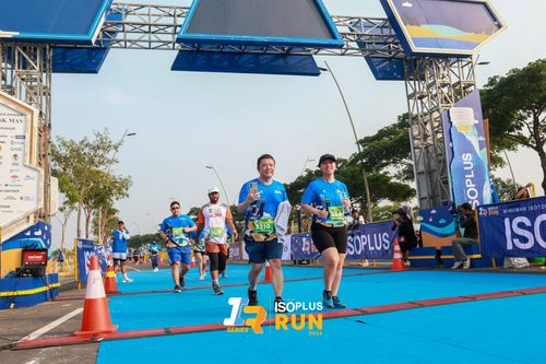 Race photo from ISOPlus Run 2024 Jakarta
