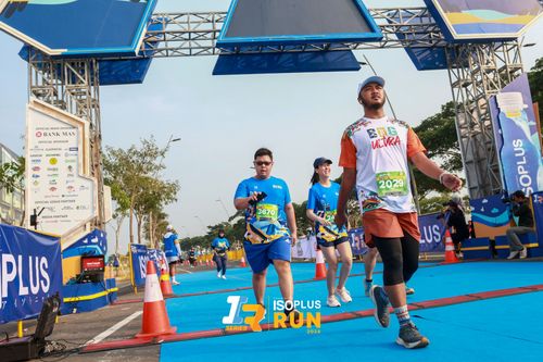 Race photo from ISOPlus Run 2024 Jakarta
