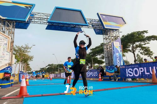 Race photo from ISOPlus Run 2024 Jakarta