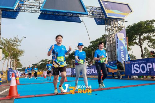Race photo from ISOPlus Run 2024 Jakarta