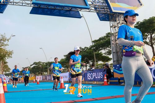 Race photo from ISOPlus Run 2024 Jakarta