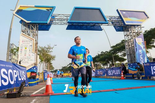 Race photo from ISOPlus Run 2024 Jakarta