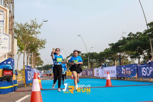 Race photo from ISOPlus Run 2024 Jakarta