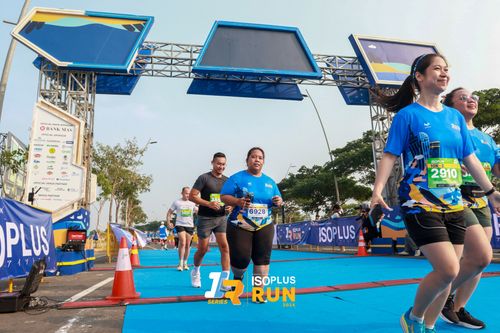 Race photo from ISOPlus Run 2024 Jakarta