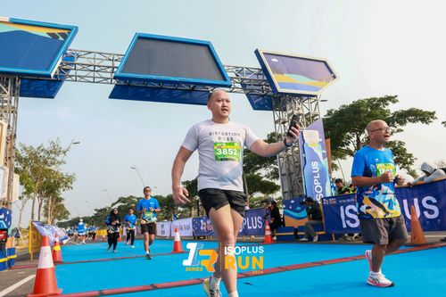 Race photo from ISOPlus Run 2024 Jakarta