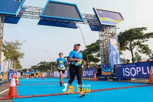 Race photo from ISOPlus Run 2024 Jakarta