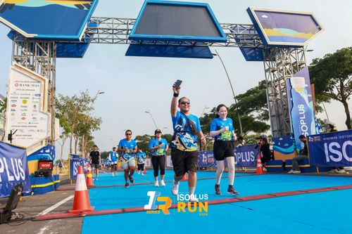 Race photo from ISOPlus Run 2024 Jakarta