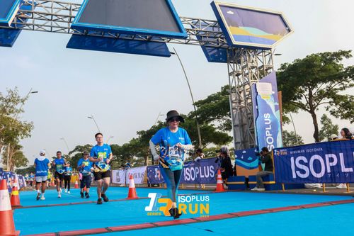 Race photo from ISOPlus Run 2024 Jakarta
