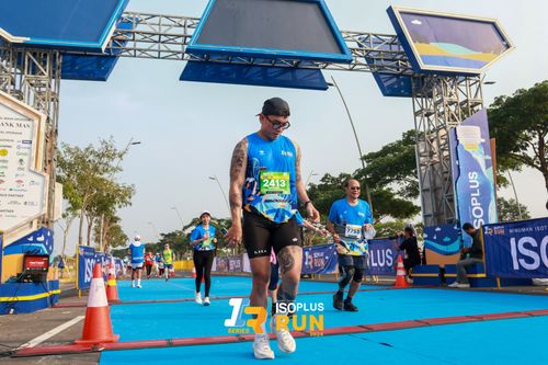 Race photo from ISOPlus Run 2024 Jakarta