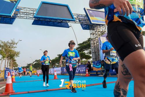 Race photo from ISOPlus Run 2024 Jakarta