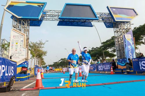 Race photo from ISOPlus Run 2024 Jakarta