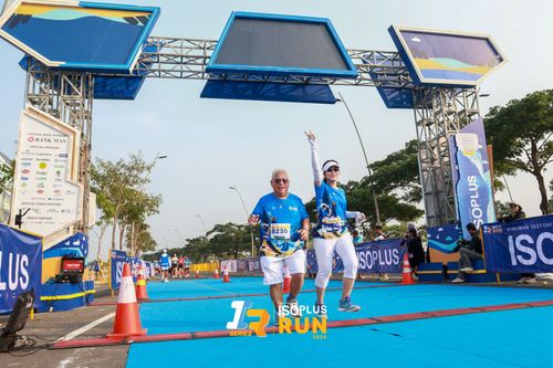 Race photo from ISOPlus Run 2024 Jakarta