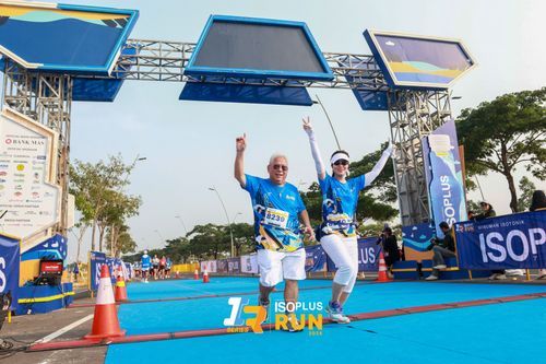 Race photo from ISOPlus Run 2024 Jakarta