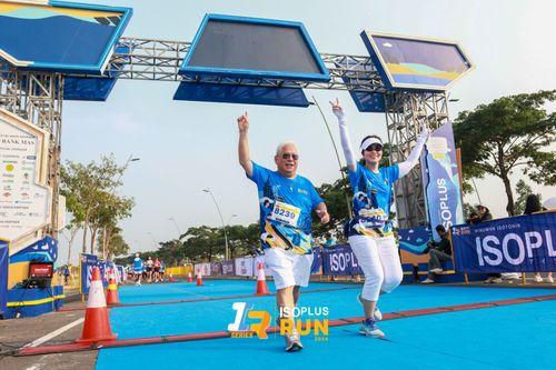 Race photo from ISOPlus Run 2024 Jakarta