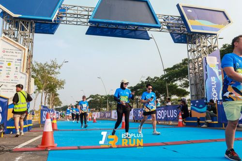 Race photo from ISOPlus Run 2024 Jakarta