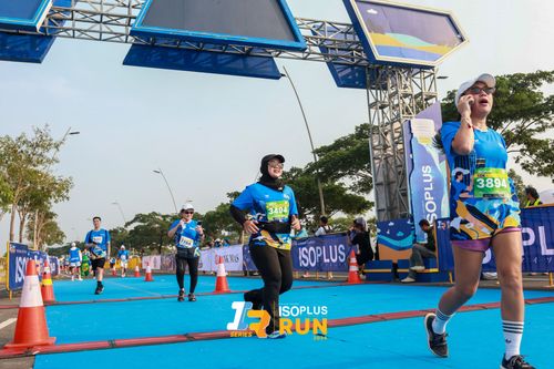 Race photo from ISOPlus Run 2024 Jakarta