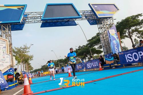 Race photo from ISOPlus Run 2024 Jakarta