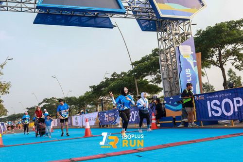 Race photo from ISOPlus Run 2024 Jakarta