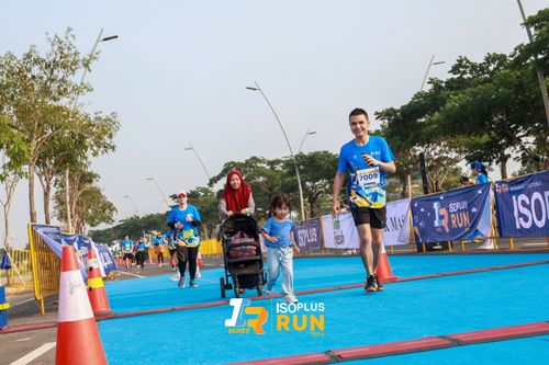 Race photo from ISOPlus Run 2024 Jakarta
