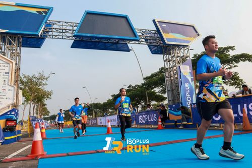 Race photo from ISOPlus Run 2024 Jakarta