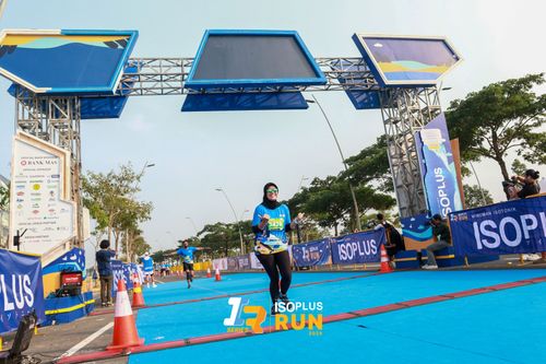 Race photo from ISOPlus Run 2024 Jakarta
