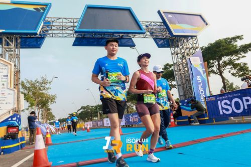 Race photo from ISOPlus Run 2024 Jakarta