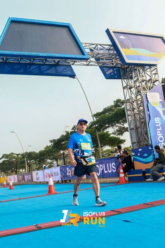Race photo from ISOPlus Run 2024 Jakarta