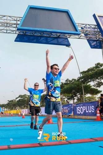 Race photo from ISOPlus Run 2024 Jakarta