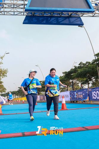 Race photo from ISOPlus Run 2024 Jakarta