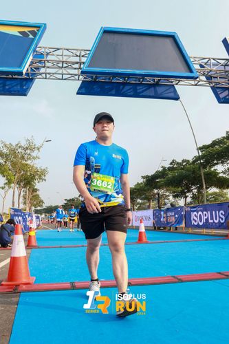 Race photo from ISOPlus Run 2024 Jakarta