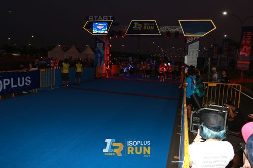 Race photo from ISOPlus Run 2024 Jakarta