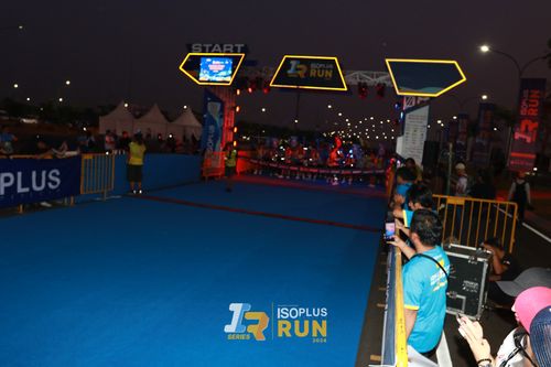 Race photo from ISOPlus Run 2024 Jakarta