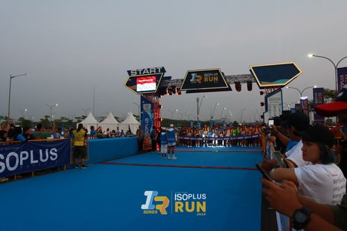 Race photo from ISOPlus Run 2024 Jakarta