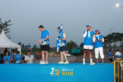 Race photo from ISOPlus Run 2024 Jakarta