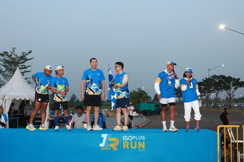 Race photo from ISOPlus Run 2024 Jakarta