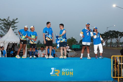 Race photo from ISOPlus Run 2024 Jakarta