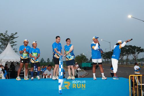 Race photo from ISOPlus Run 2024 Jakarta