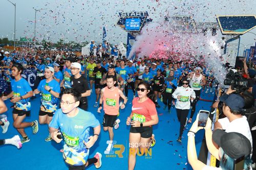 Race photo from ISOPlus Run 2024 Jakarta