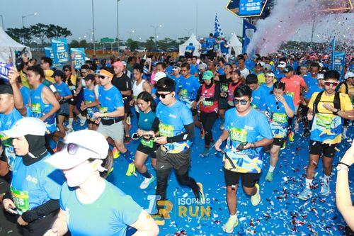 Race photo from ISOPlus Run 2024 Jakarta