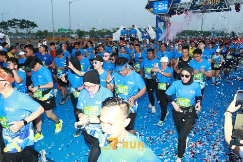 Race photo from ISOPlus Run 2024 Jakarta