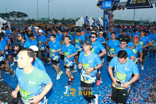 Race photo from ISOPlus Run 2024 Jakarta