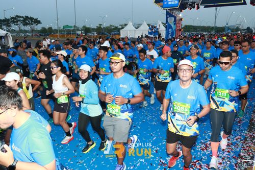 Race photo from ISOPlus Run 2024 Jakarta