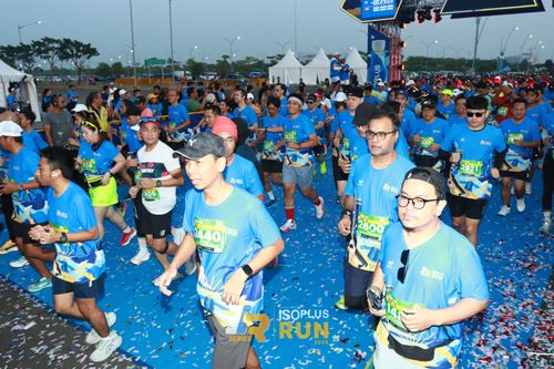 Race photo from ISOPlus Run 2024 Jakarta