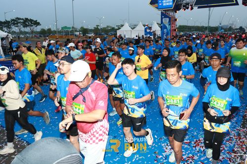 Race photo from ISOPlus Run 2024 Jakarta