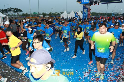 Race photo from ISOPlus Run 2024 Jakarta