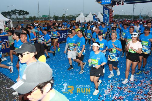 Race photo from ISOPlus Run 2024 Jakarta
