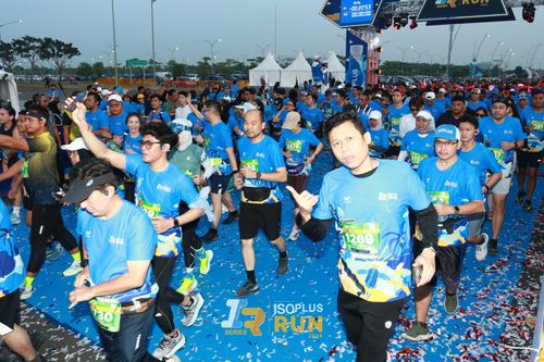 Race photo from ISOPlus Run 2024 Jakarta